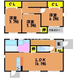 Ｅｔｅｒｎｏの物件間取画像